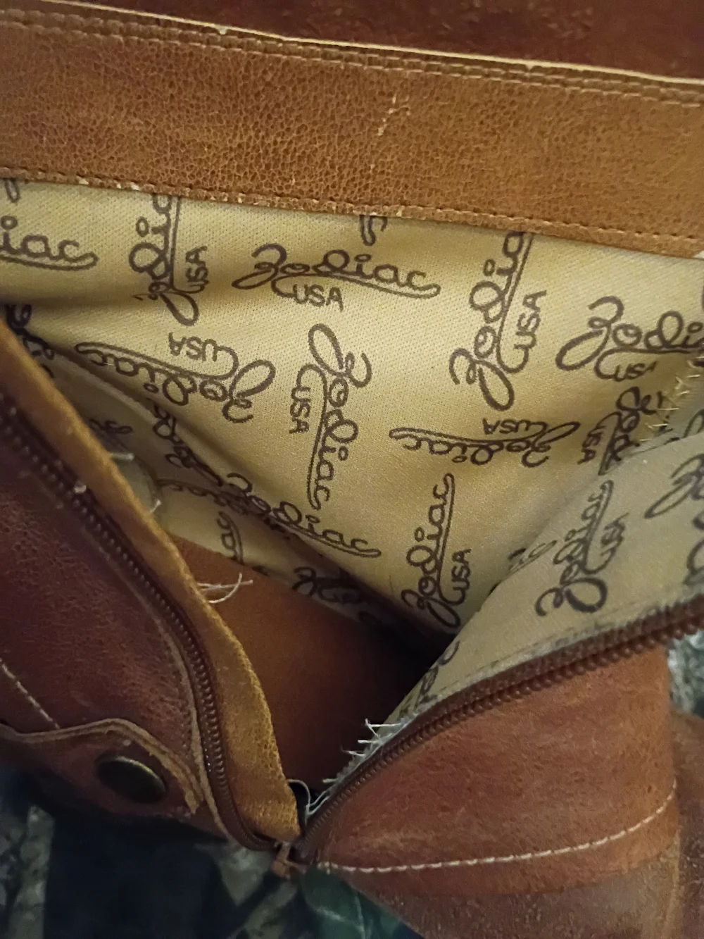 Zodiac USA Ankle Wedge Boot - Tan